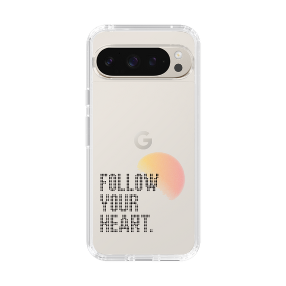 Slim Protection Case［ Original - Dot Overlay - FOLLOW YOUR HEART/A ］