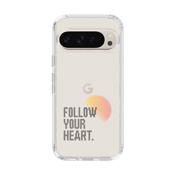 Slim Protection Case［ Original - Dot Overlay - FOLLOW YOUR HEART/A ］