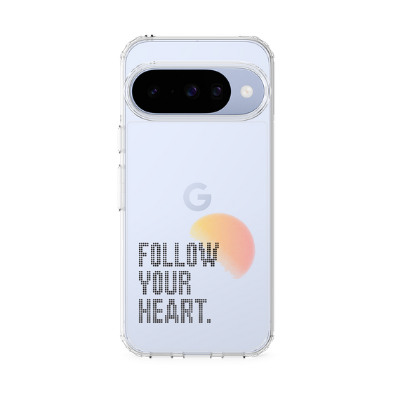 Slim Protection Case［ Original - Dot Overlay - FOLLOW YOUR HEART/A ］
