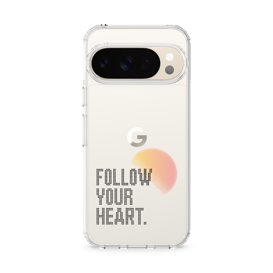 Slim Protection Case［ Original - Dot Overlay - FOLLOW YOUR HEART/A ］