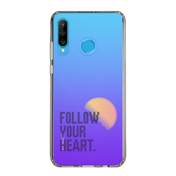 Slim Protection Case［ Original - Dot Overlay - FOLLOW YOUR HEART/A ］