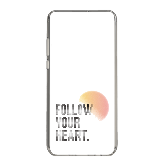 Slim Protection Case［ Original - Dot Overlay - FOLLOW YOUR HEART/A ］