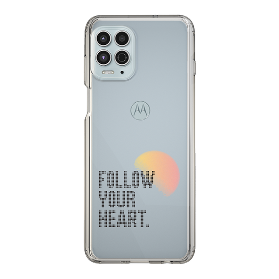 Slim Protection Case［ Original - Dot Overlay - FOLLOW YOUR HEART/A ］