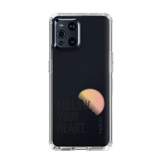 Slim Protection Case［ Original - Dot Overlay - FOLLOW YOUR HEART/A ］