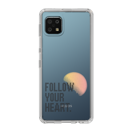 Slim Protection Case［ Original - Dot Overlay - FOLLOW YOUR HEART/A ］