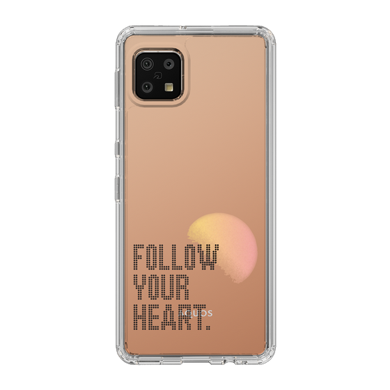 Slim Protection Case［ Original - Dot Overlay - FOLLOW YOUR HEART/A ］