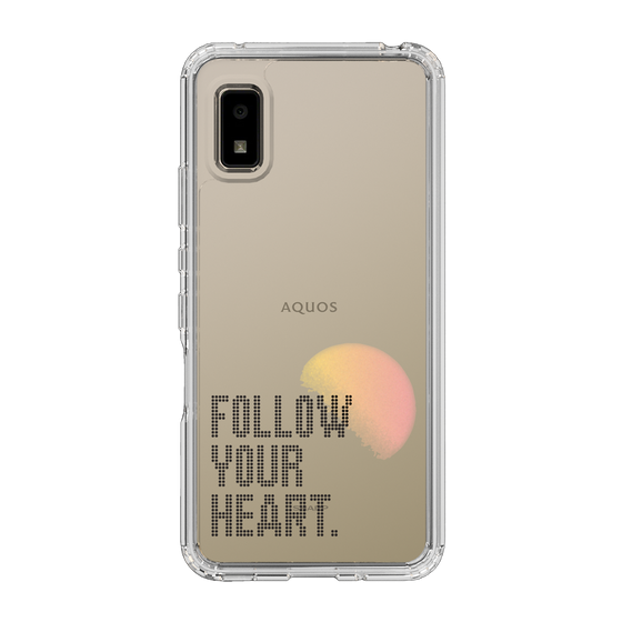Slim Protection Case［ Original - Dot Overlay - FOLLOW YOUR HEART/A ］
