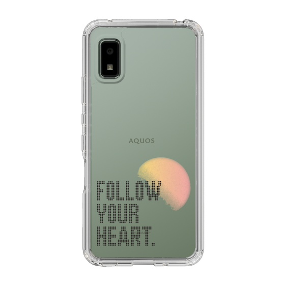 Slim Protection Case［ Original - Dot Overlay - FOLLOW YOUR HEART/A ］