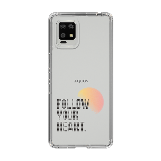 Slim Protection Case［ Original - Dot Overlay - FOLLOW YOUR HEART/A ］