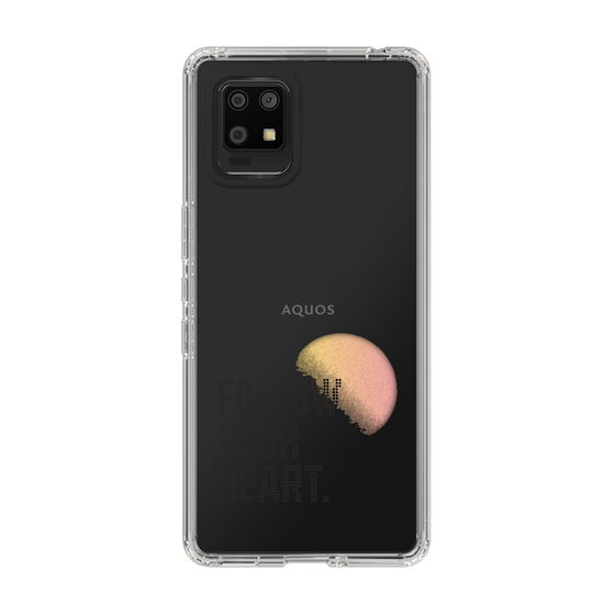 Slim Protection Case［ Original - Dot Overlay - FOLLOW YOUR HEART/A ］