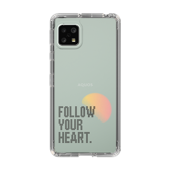 Slim Protection Case［ Original - Dot Overlay - FOLLOW YOUR HEART/A ］