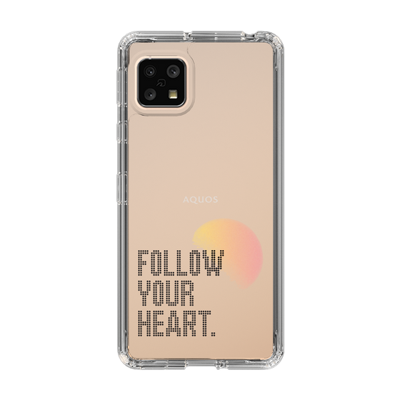 Slim Protection Case［ Original - Dot Overlay - FOLLOW YOUR HEART/A ］