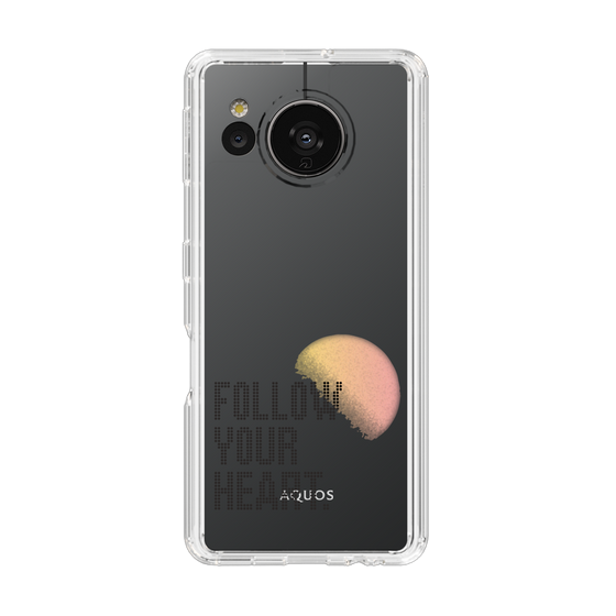 Slim Protection Case［ Original - Dot Overlay - FOLLOW YOUR HEART/A ］