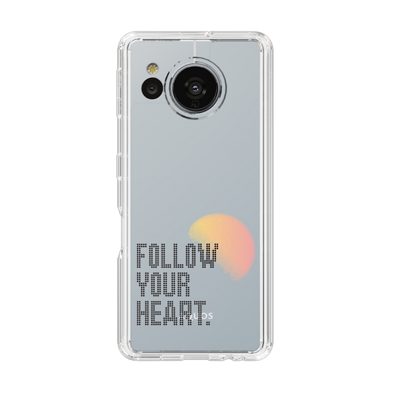 Slim Protection Case［ Original - Dot Overlay - FOLLOW YOUR HEART/A ］