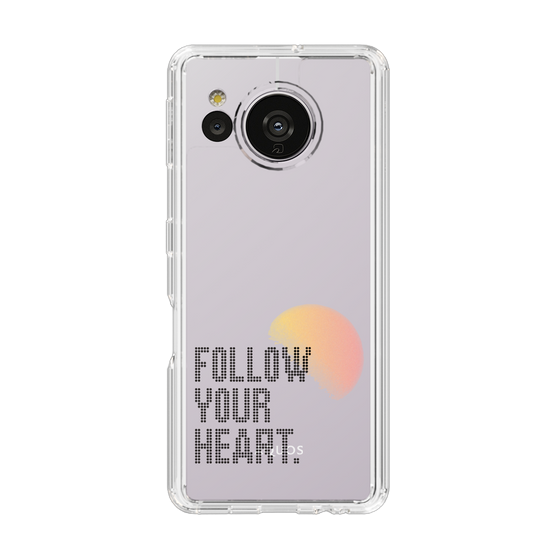 Slim Protection Case［ Original - Dot Overlay - FOLLOW YOUR HEART/A ］
