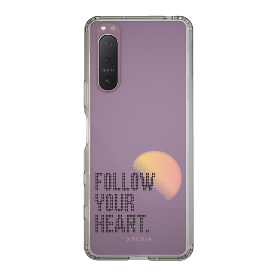Slim Protection Case［ Original - Dot Overlay - FOLLOW YOUR HEART/A ］