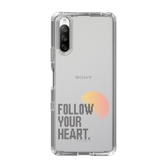 Slim Protection Case［ Original - Dot Overlay - FOLLOW YOUR HEART/A ］