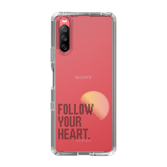 Slim Protection Case［ Original - Dot Overlay - FOLLOW YOUR HEART/A ］
