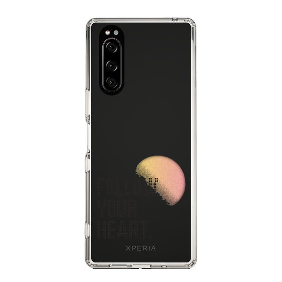 Slim Protection Case［ Original - Dot Overlay - FOLLOW YOUR HEART/A ］