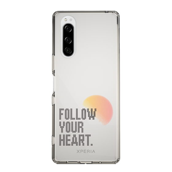 Slim Protection Case［ Original - Dot Overlay - FOLLOW YOUR HEART/A ］