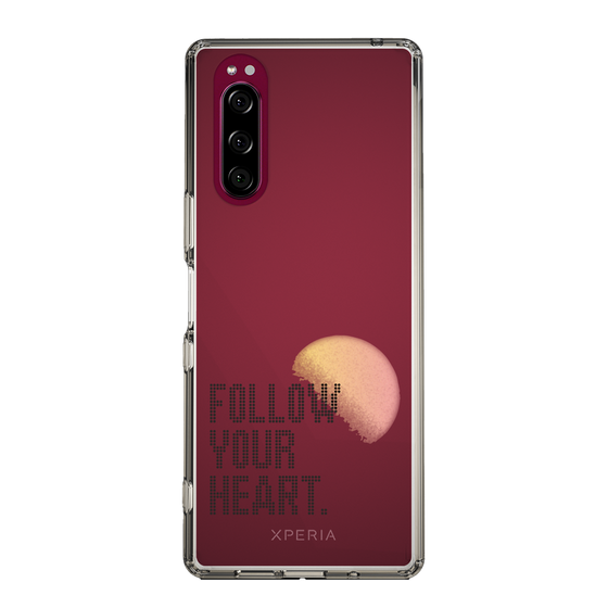 Slim Protection Case［ Original - Dot Overlay - FOLLOW YOUR HEART/A ］