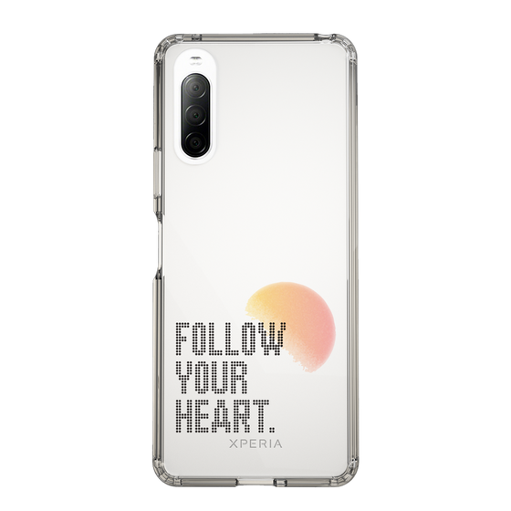 Slim Protection Case［ Original - Dot Overlay - FOLLOW YOUR HEART/A ］