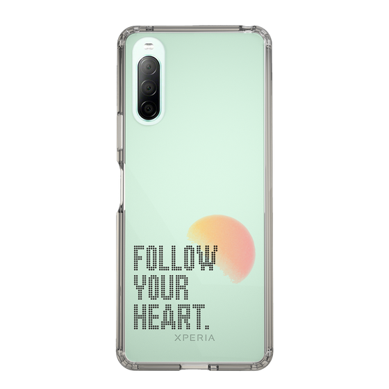 Slim Protection Case［ Original - Dot Overlay - FOLLOW YOUR HEART/A ］