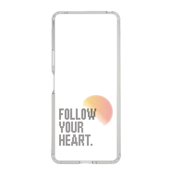 Slim Protection Case［ Original - Dot Overlay - FOLLOW YOUR HEART/A ］