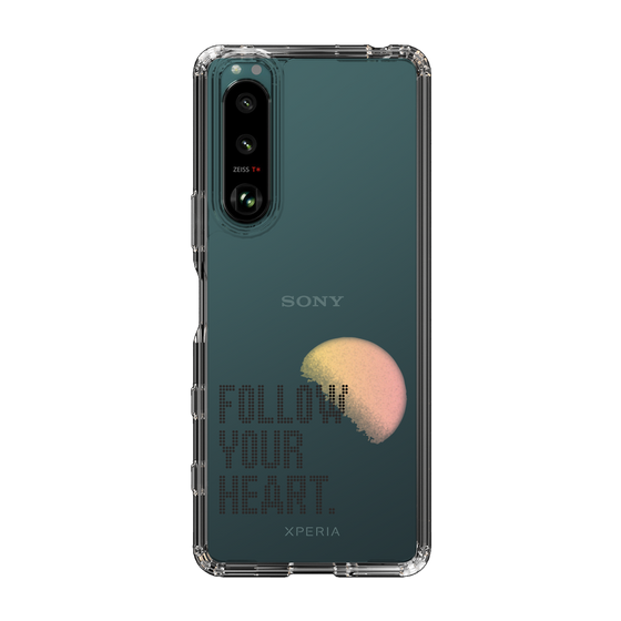 Slim Protection Case［ Original - Dot Overlay - FOLLOW YOUR HEART/A ］
