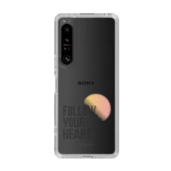 Slim Protection Case［ Original - Dot Overlay - FOLLOW YOUR HEART/A ］