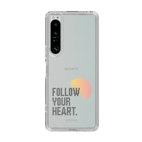 Slim Protection Case［ Original - Dot Overlay - FOLLOW YOUR HEART/A ］