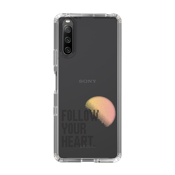 Slim Protection Case［ Original - Dot Overlay - FOLLOW YOUR HEART/A ］