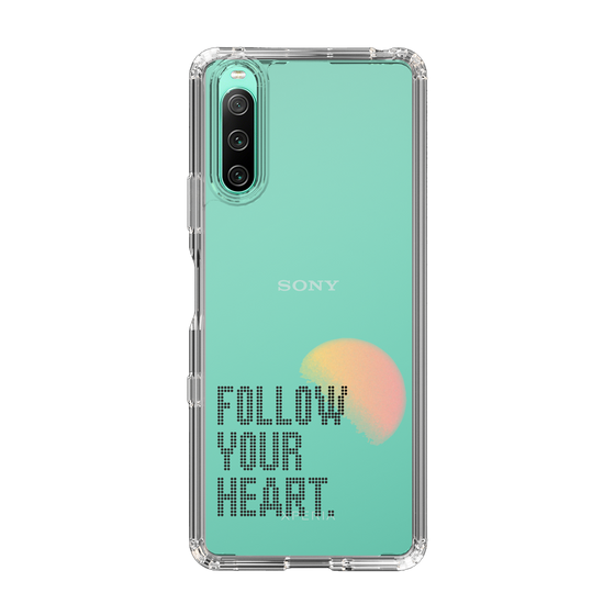 Slim Protection Case［ Original - Dot Overlay - FOLLOW YOUR HEART/A ］