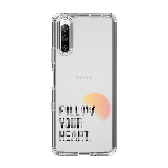Slim Protection Case［ Original - Dot Overlay - FOLLOW YOUR HEART/A ］