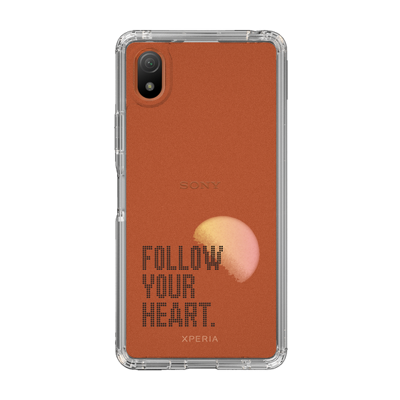 Slim Protection Case［ オリジナル - ドットオーバーレイ - FOLLOW YOUR HEART/A ］