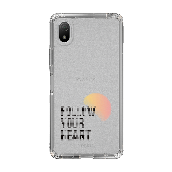 Slim Protection Case［ オリジナル - ドットオーバーレイ - FOLLOW YOUR HEART/A ］