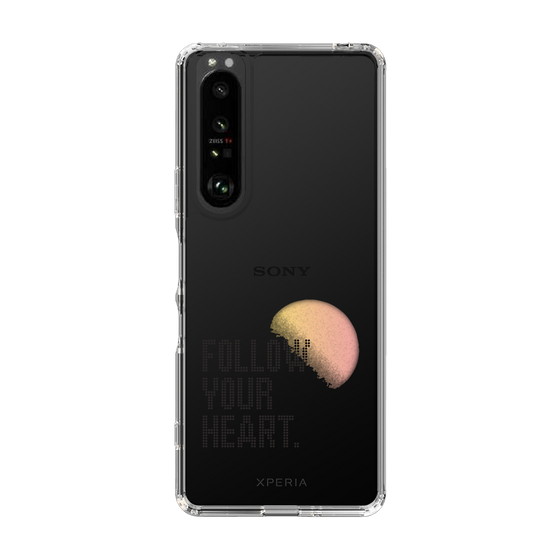 Slim Protection Case［ Original - Dot Overlay - FOLLOW YOUR HEART/A ］