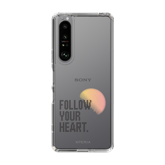 Slim Protection Case［ Original - Dot Overlay - FOLLOW YOUR HEART/A ］