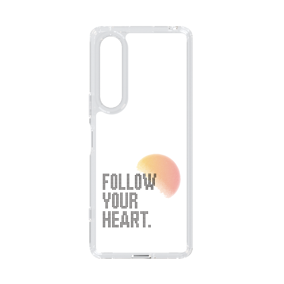 Slim Protection Case［ Original - Dot Overlay - FOLLOW YOUR HEART/A ］