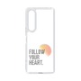 Slim Protection Case［ Original - Dot Overlay - FOLLOW YOUR HEART/A ］