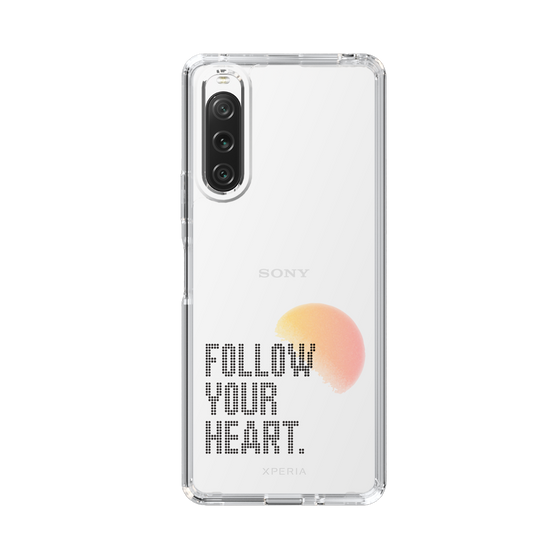 Slim Protection Case［ Original - Dot Overlay - FOLLOW YOUR HEART/A ］