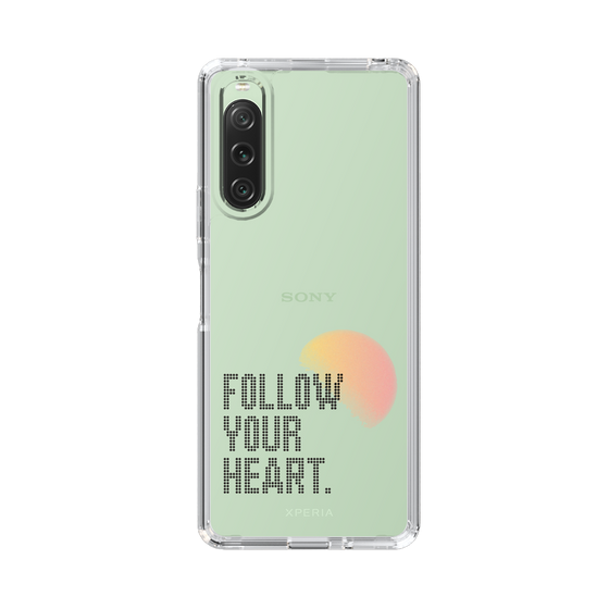 Slim Protection Case［ Original - Dot Overlay - FOLLOW YOUR HEART/A ］