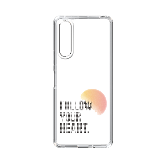 Slim Protection Case［ Original - Dot Overlay - FOLLOW YOUR HEART/A ］