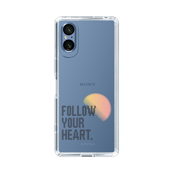 Slim Protection Case［ Original - Dot Overlay - FOLLOW YOUR HEART/A ］