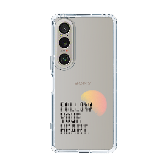 Slim Protection Case［ Original - Dot Overlay - FOLLOW YOUR HEART/A ］