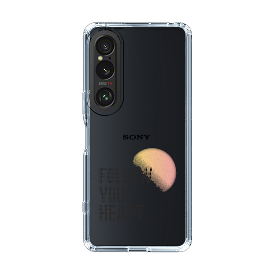 Slim Protection Case［ Original - Dot Overlay - FOLLOW YOUR HEART/A ］
