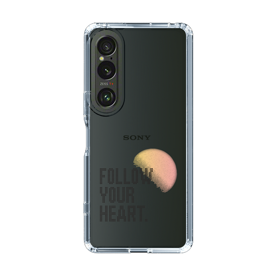 Slim Protection Case［ Original - Dot Overlay - FOLLOW YOUR HEART/A ］