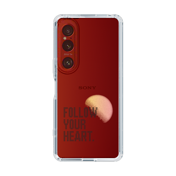 Slim Protection Case［ Original - Dot Overlay - FOLLOW YOUR HEART/A ］