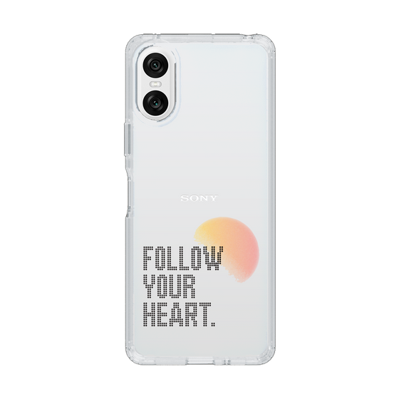 Slim Protection Case［ Original - Dot Overlay - FOLLOW YOUR HEART/A ］