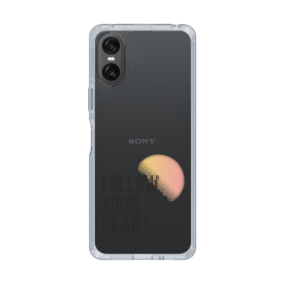 Slim Protection Case［ Original - Dot Overlay - FOLLOW YOUR HEART/A ］
